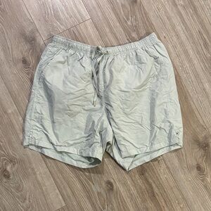 Light Green Drawstring Shorts
